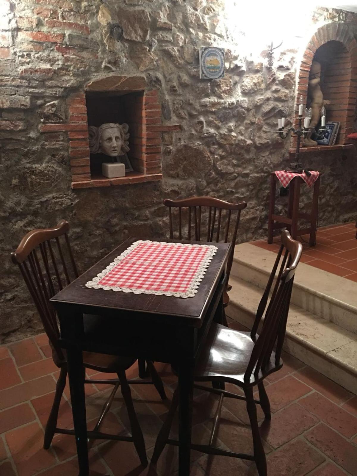 La Divina Dimora Il Castello Degli Spiriti Magni Lägenhet Montepescali Exteriör bild